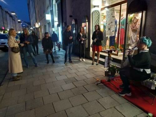 Jaz Sings Vernissage Vive Marie München 2022