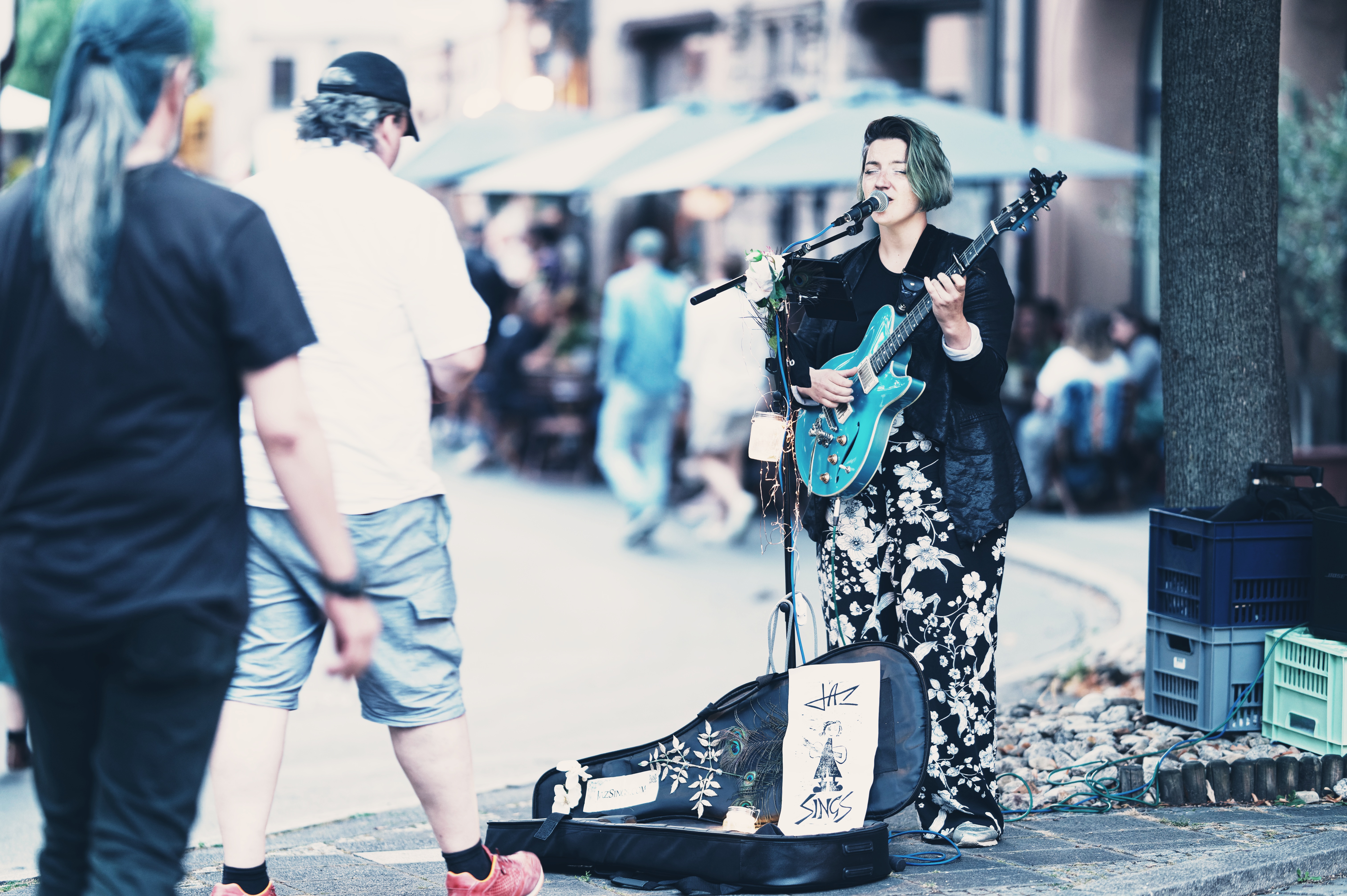 Jaz Sings Bardentreffen Weinmarkt Nürnberg 2023