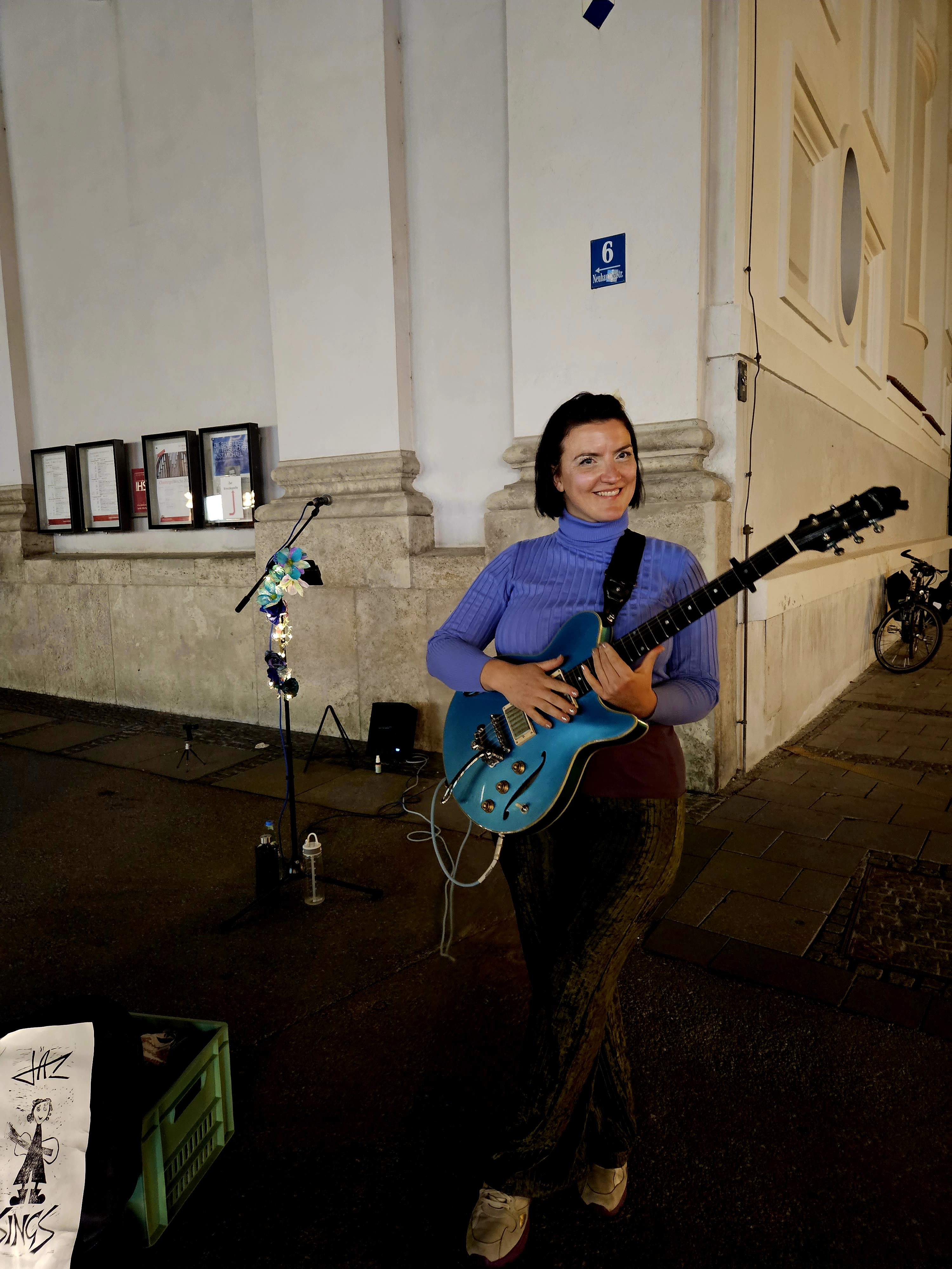 Jaz Sings Fußgängerzone München 2024