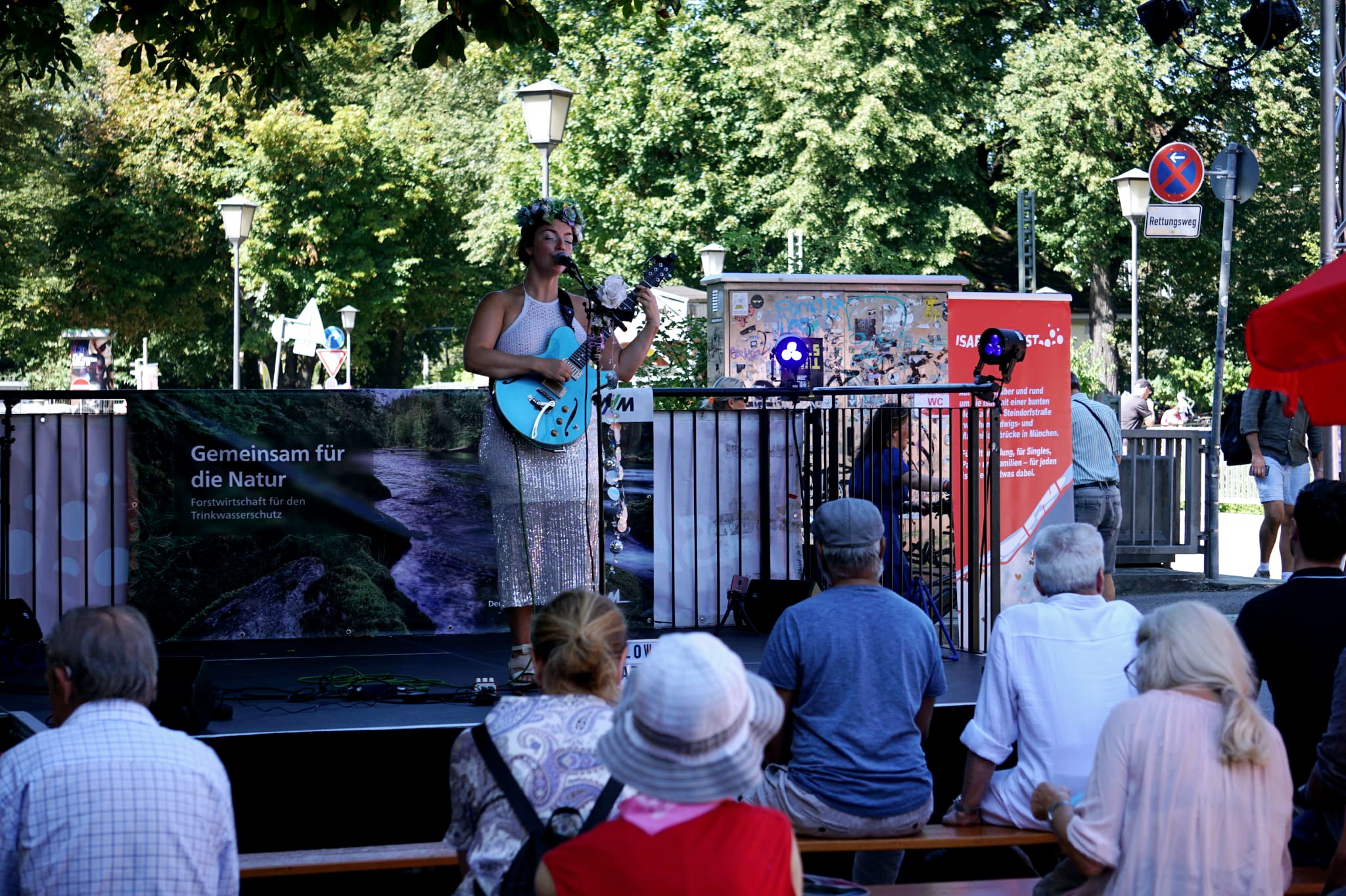 Jaz Sings Isarinselfest München 2024