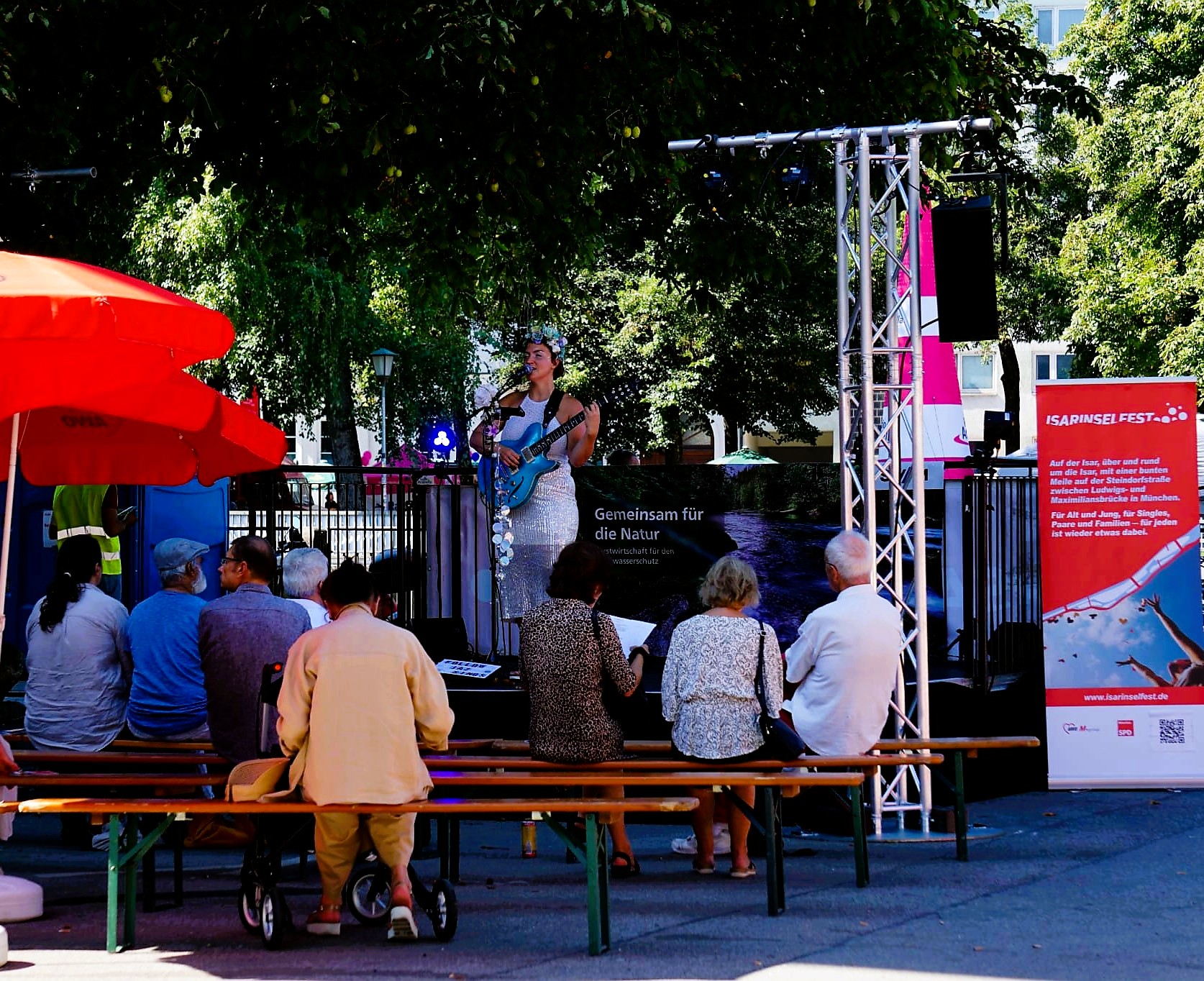 Jaz Sings Isarinselfest München 2024