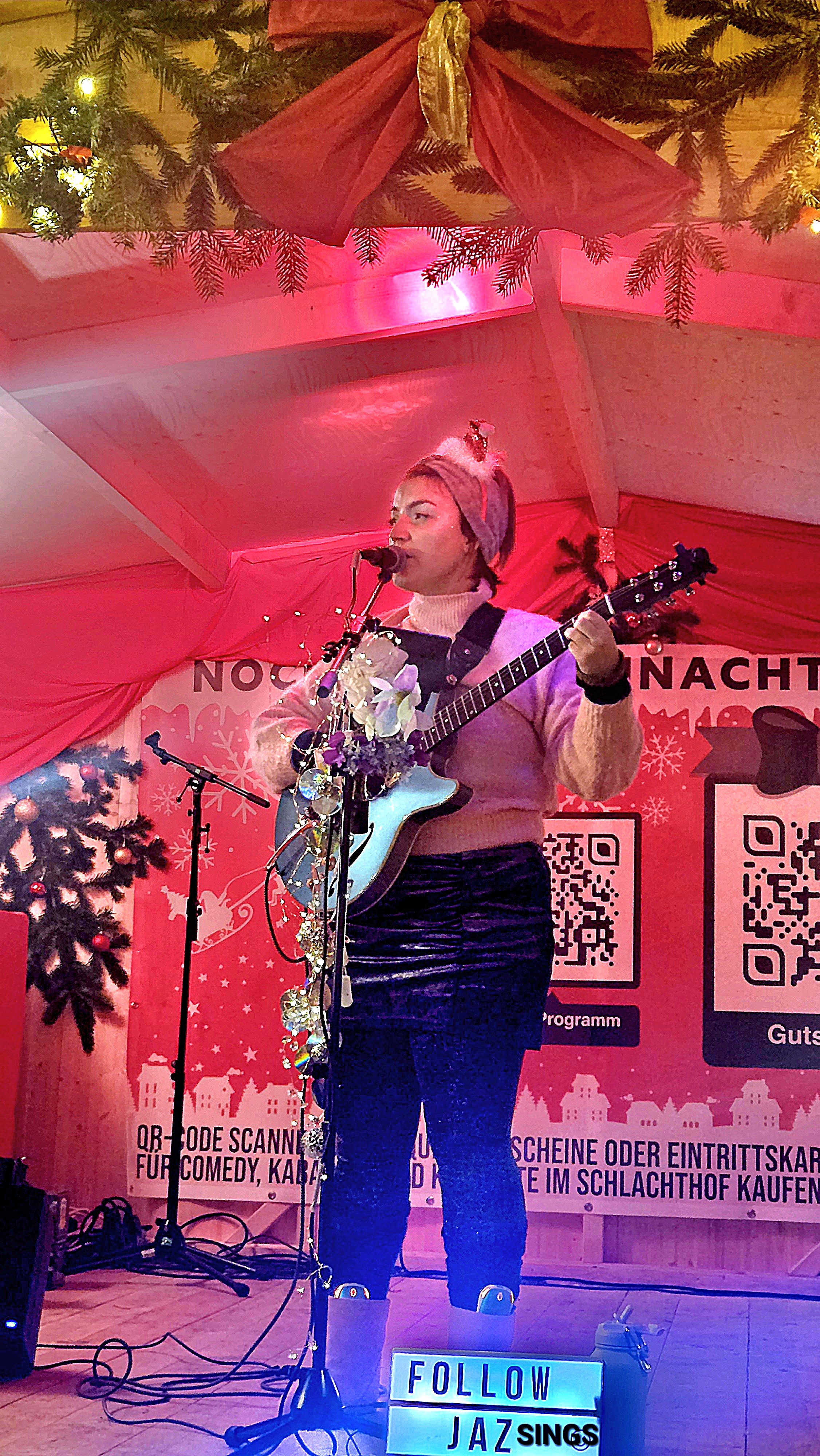 Jaz Sings Weihnachtsmarkt München 2024