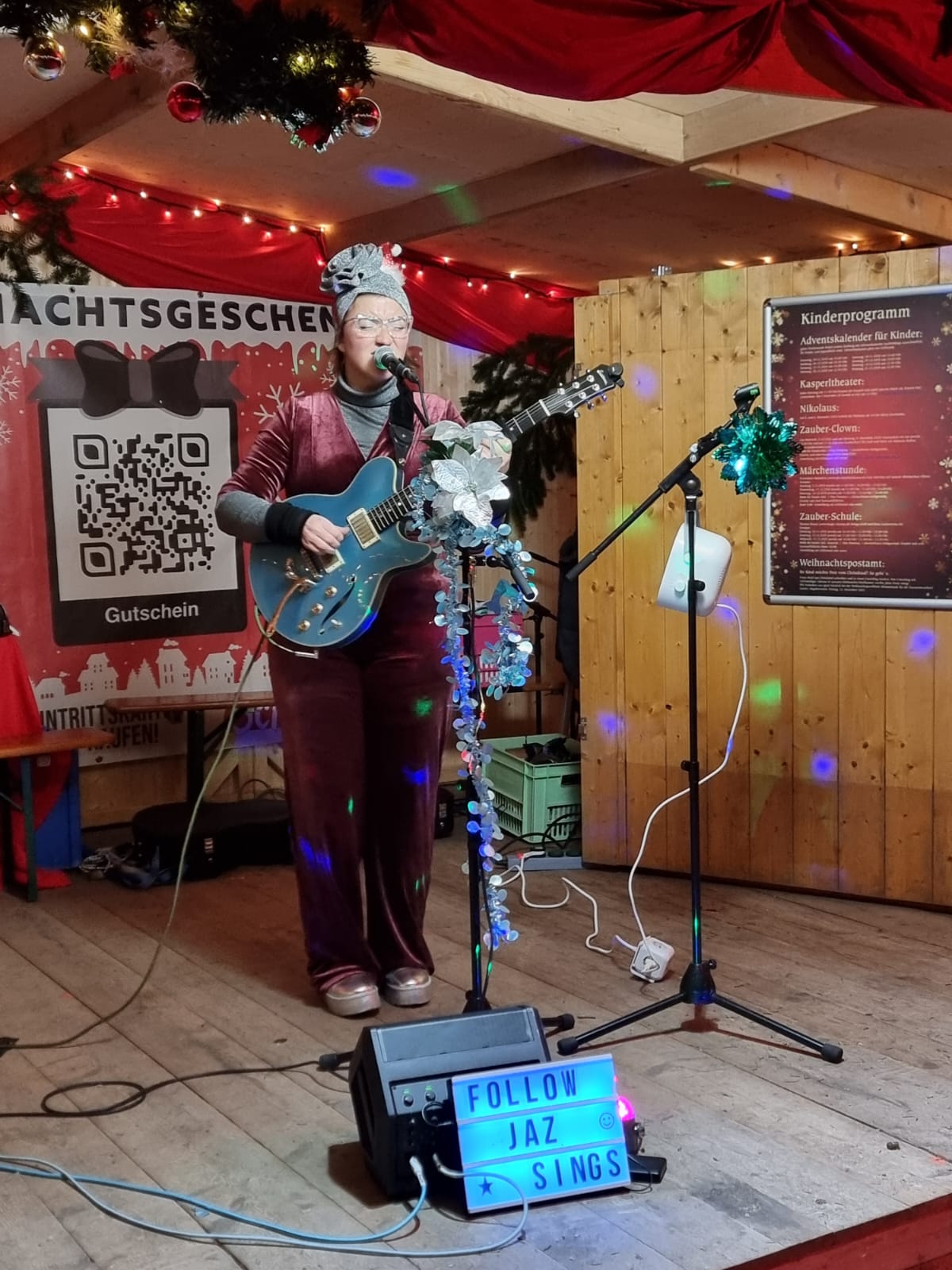Jaz Sings Weihnachtsmarkt München 2025
