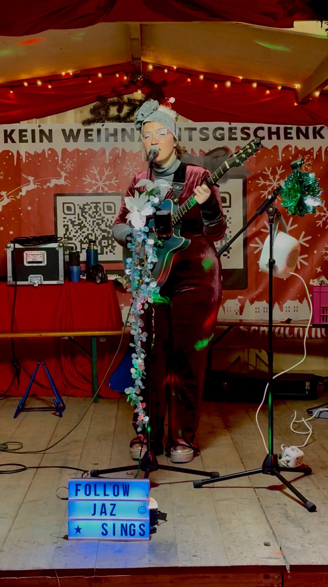 Jaz Sings Weihnachtsmarkt München 2025
